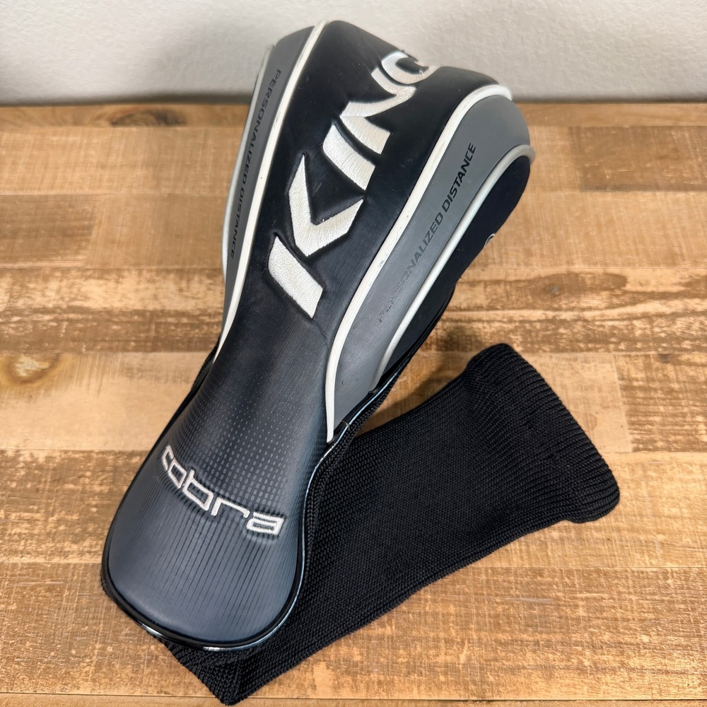 Cobra King F6 Driver Cover Headcover Black Gray White Golf Club Cover